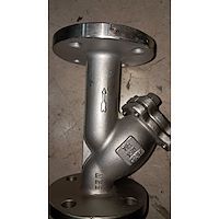 شیر یکطرفه سوپایی استیل فلنجدار 